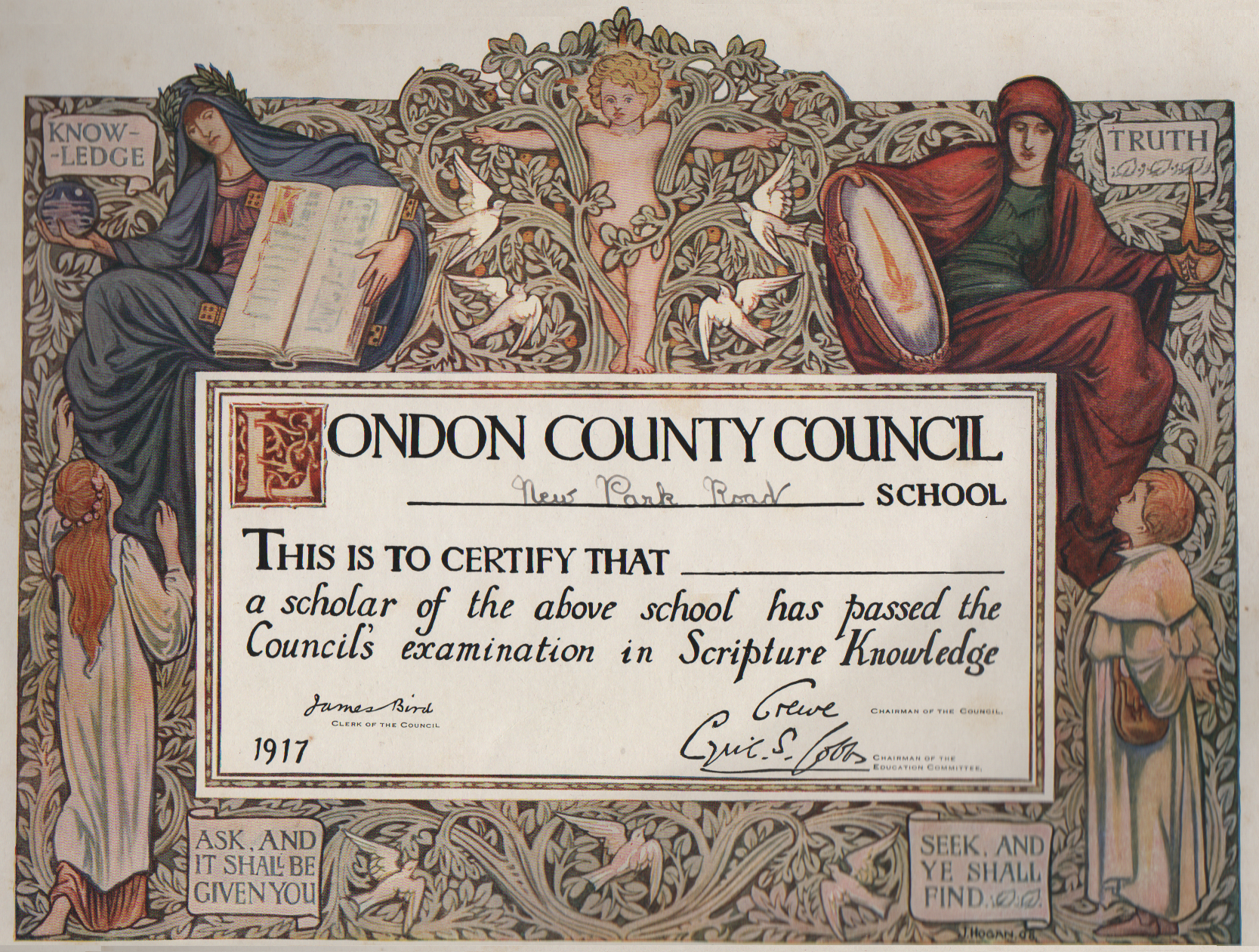 08 LCC Scipture certificate 1917a